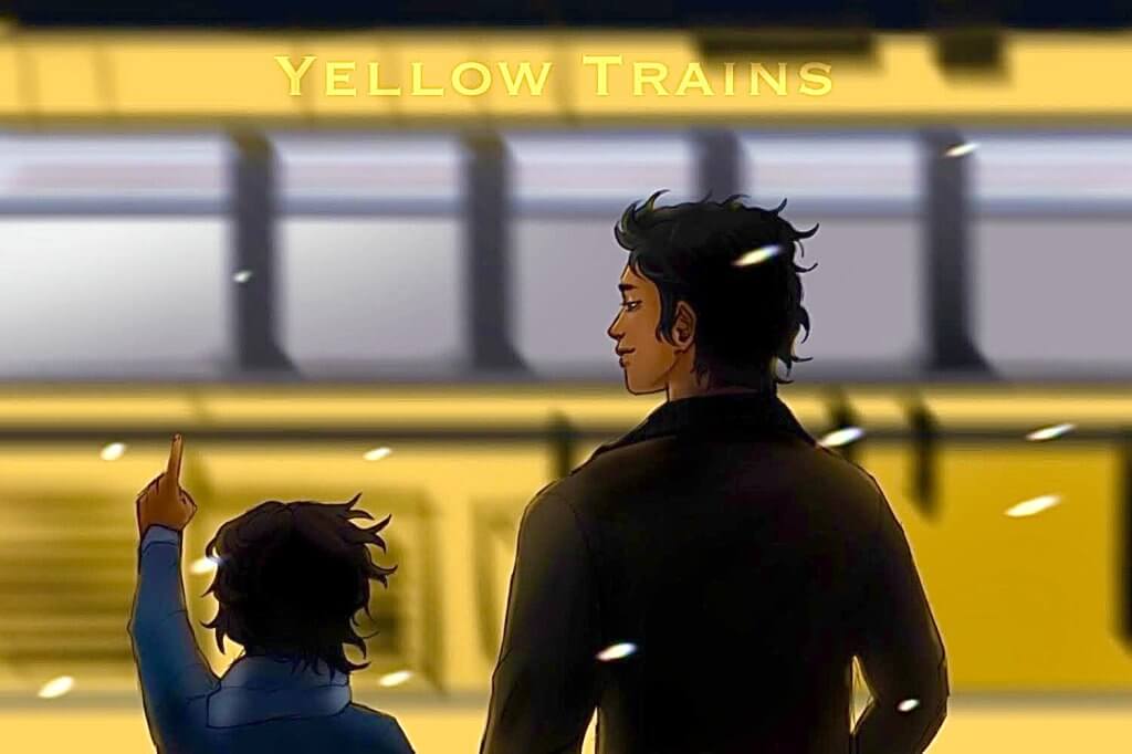 yellow trains
